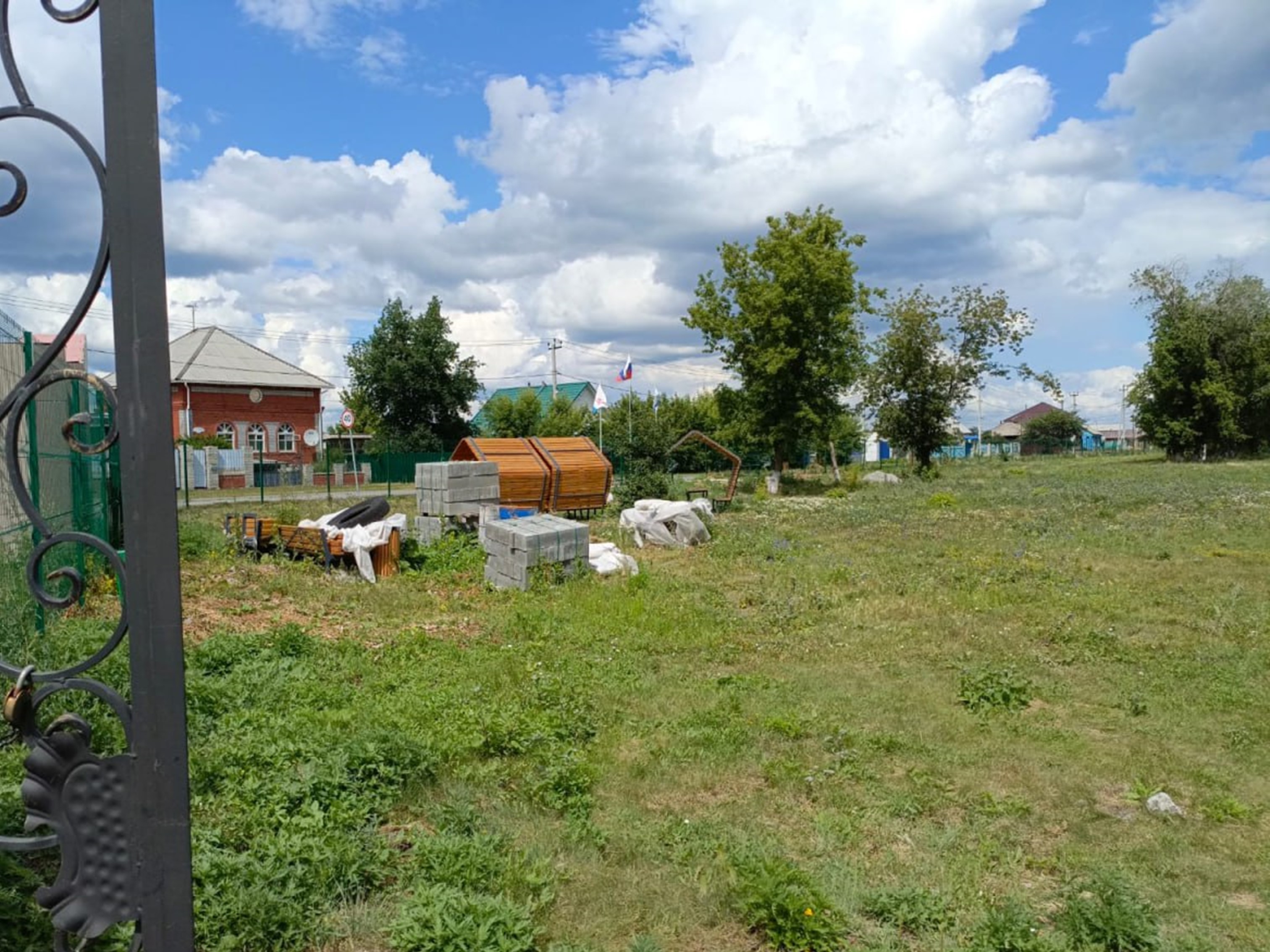 Благоустройство  Парка Победы.