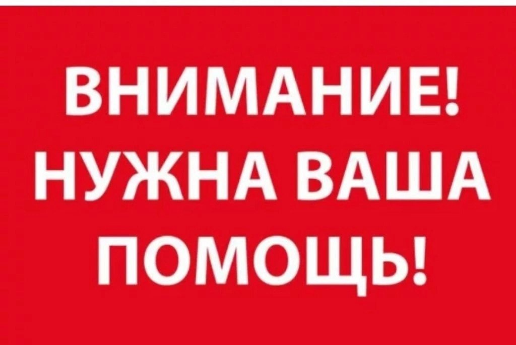 ВНИМАНИЕ! НУЖНА ВАША ПОМОЩЬ!.